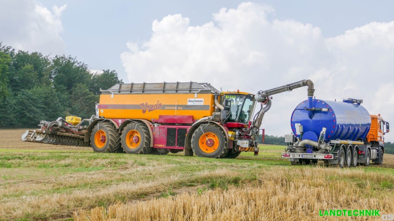 Vredo VT7028-3 | 32000Zs | Volmer RTG W9000 | Gülle einarbeiten 2019