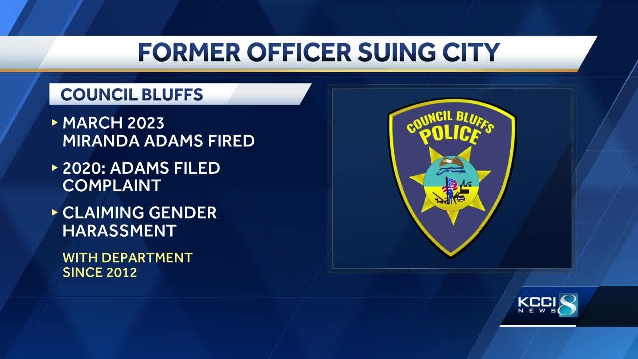 Former Council Bluffs police officer sues city alleging harassment, retaliation