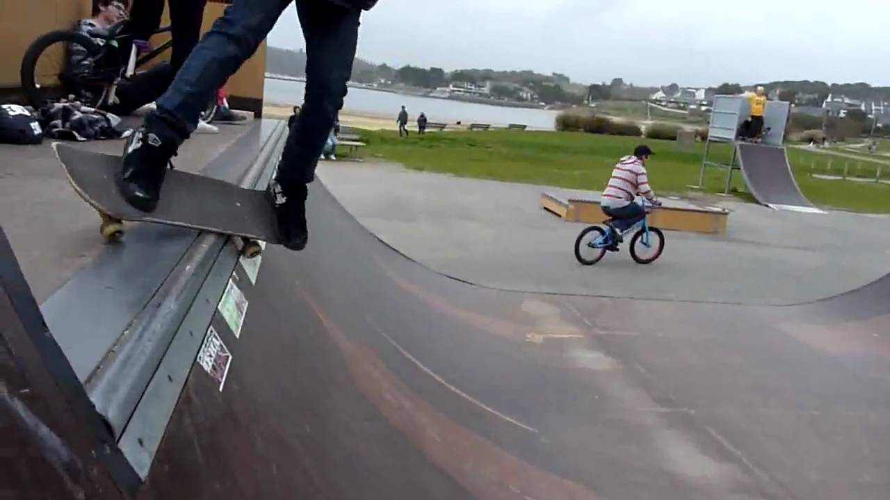 jay part skate at guidel beach