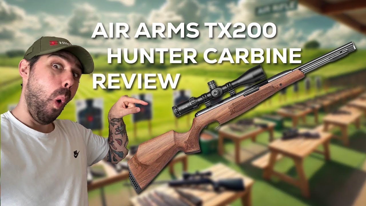 ОБЗОР карабина Air Arms TX200 Hunter (.177) – лучшая пружинная пневматическая винтовка?