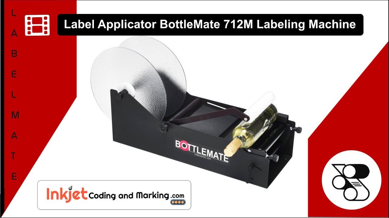 Label Applicator - Bottle Labeling Machine with BottleMate 712M