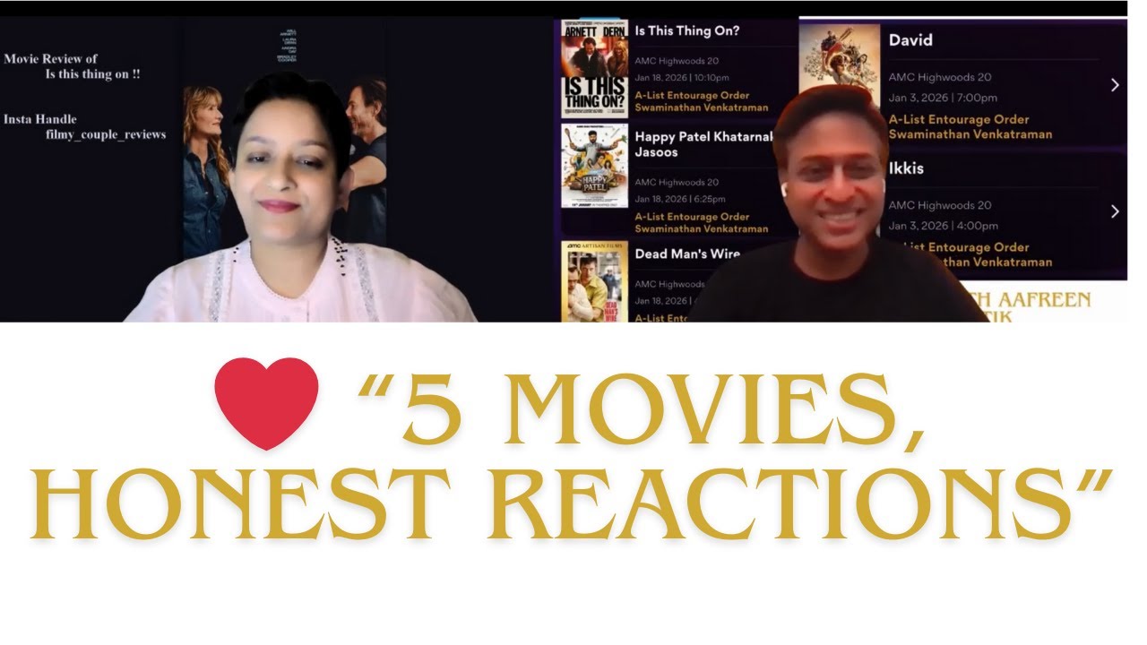 5 Movies in 3 Weeks  Our 2026 Movie Journey So Far Faith, War, Comedy & Love