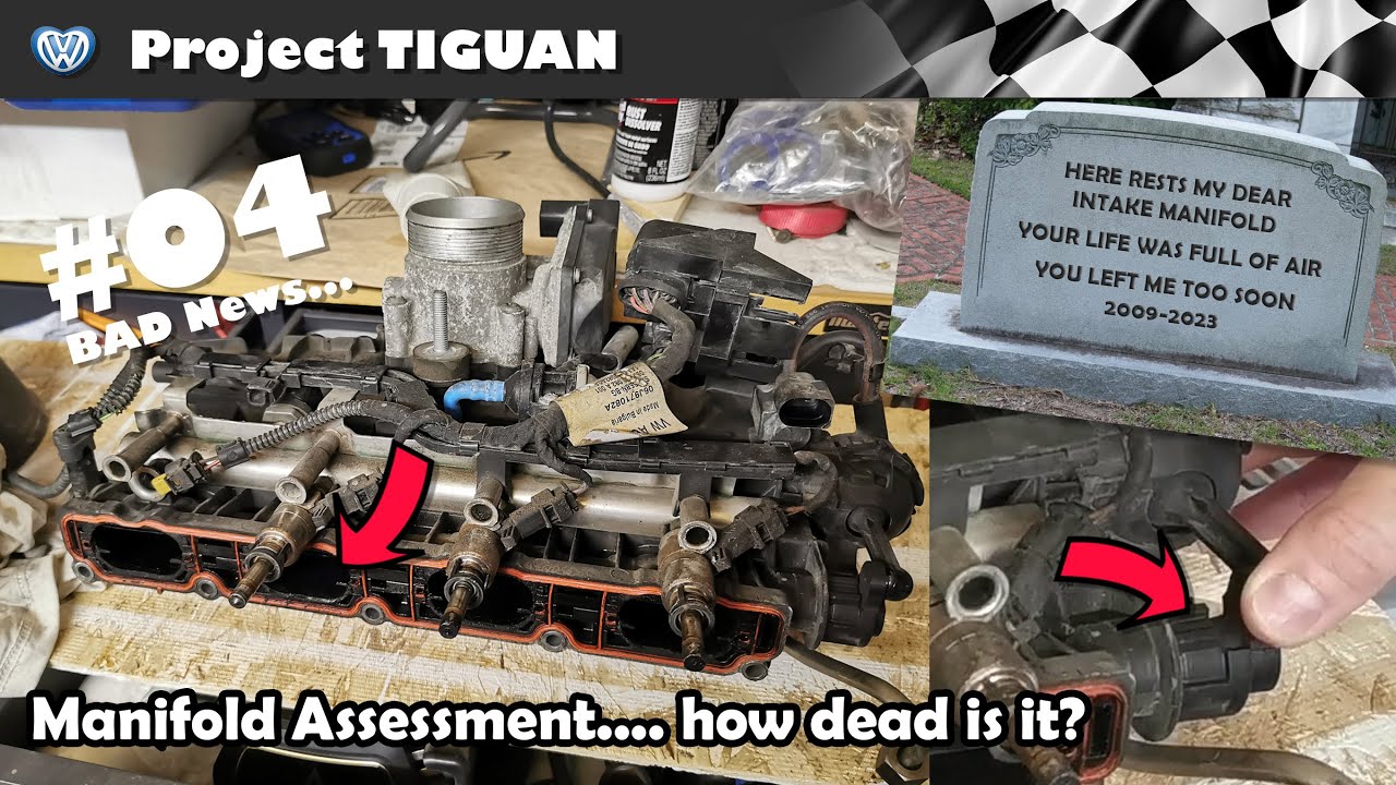 Project Tiguan MK1: Intake Manifold Assessment: how dead is it? - 2.0 TSI VW Engine - Episode #04