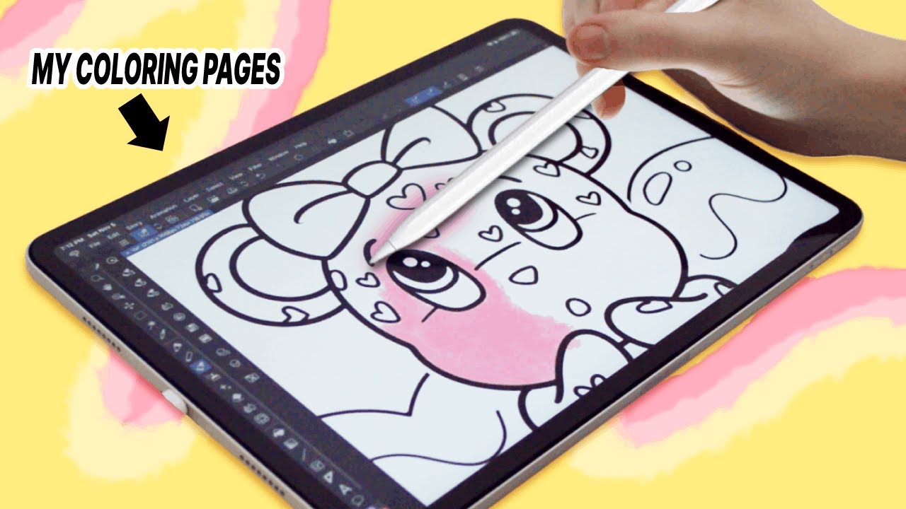 Coloring MY OWN Coloring Pages #2
