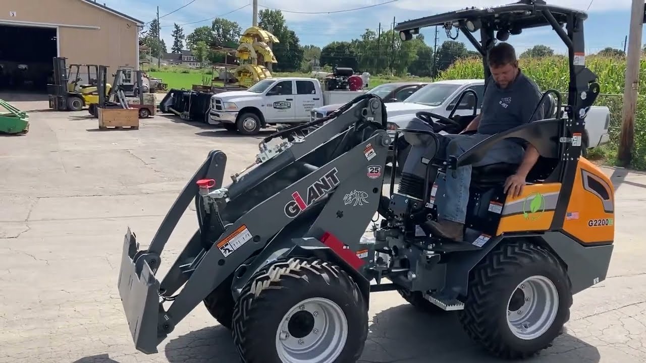 GiAnt G2200E Electric Articulated Loader- Lancaster Parts & Equipment