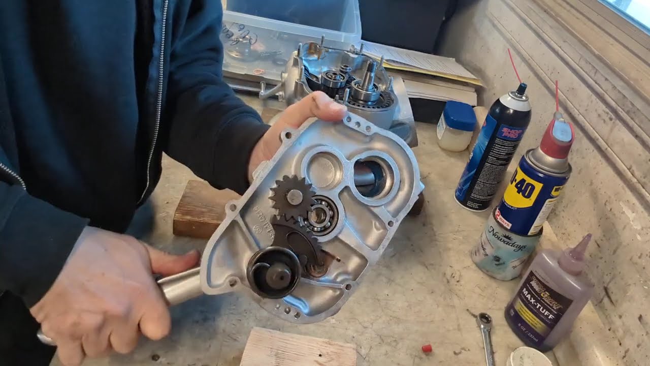 Переборка коробки передач BMW R50 R60 R69S /2, часть 11
