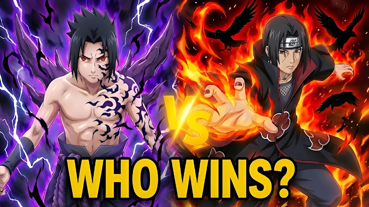 Sasuke Uchiha vs Itachi Uchiha 🔥 Kaun Jeeta? | Naruto Shippuden Hindi