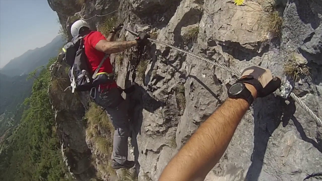 Ferrata Caspai  aprile 2017