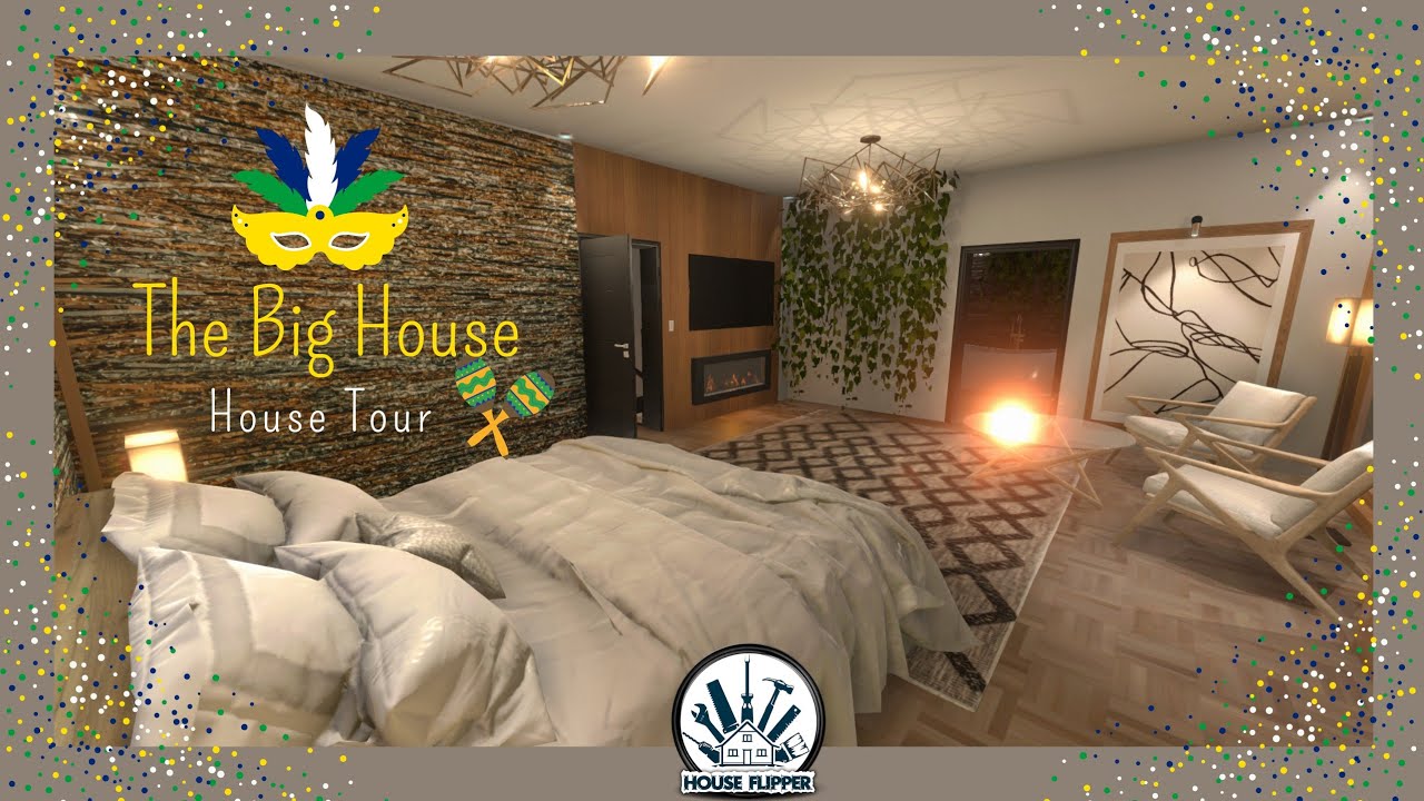 HOUSE FLIPPER|PETS DLC|The Big House into a Modern Family Home With Brazilian Touch (House Tour)