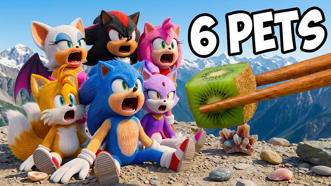 I Got a Sonic, Tails, Rose, Blaze, Shadow, Rouge in Real Life