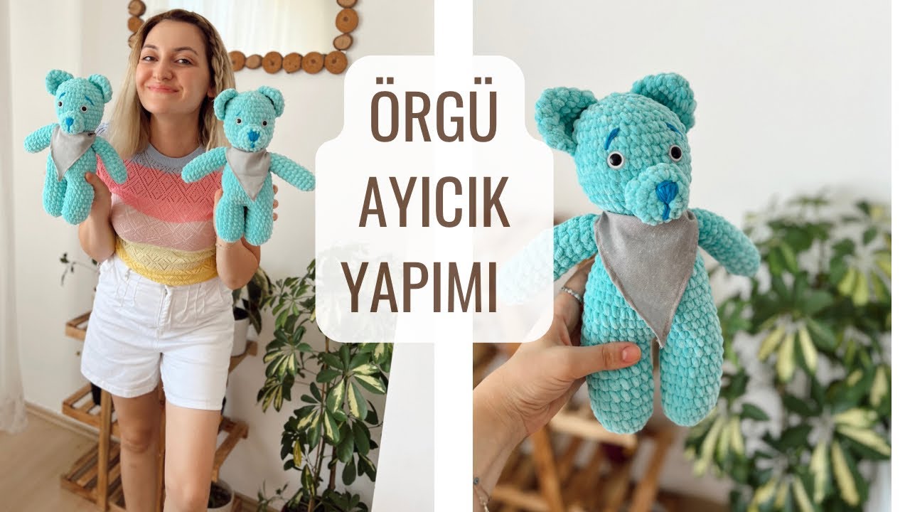 AMİGURİMİ AYICIK YAPIMI 🧸 | ÖRGÜ AYICIK YAPIMI #amigurumi