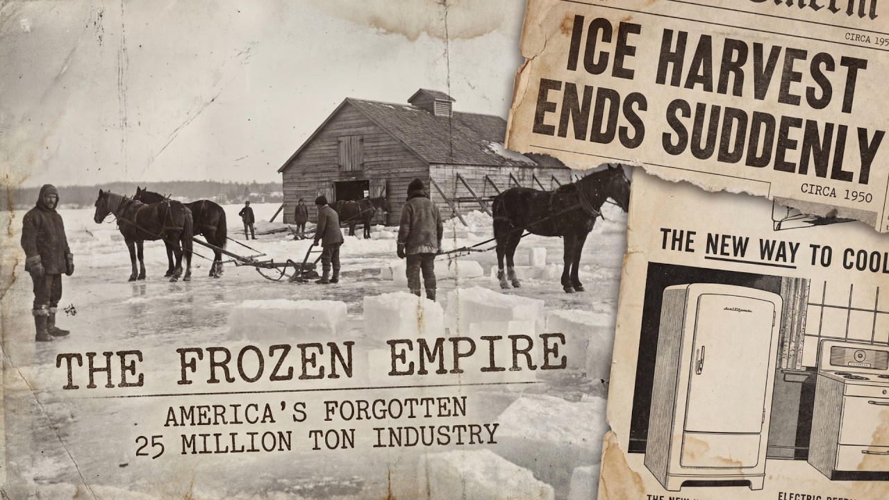 Before Refrigerators, America Cut Whole Lakes Into Cubes To Feed Every City (1800–1920)
