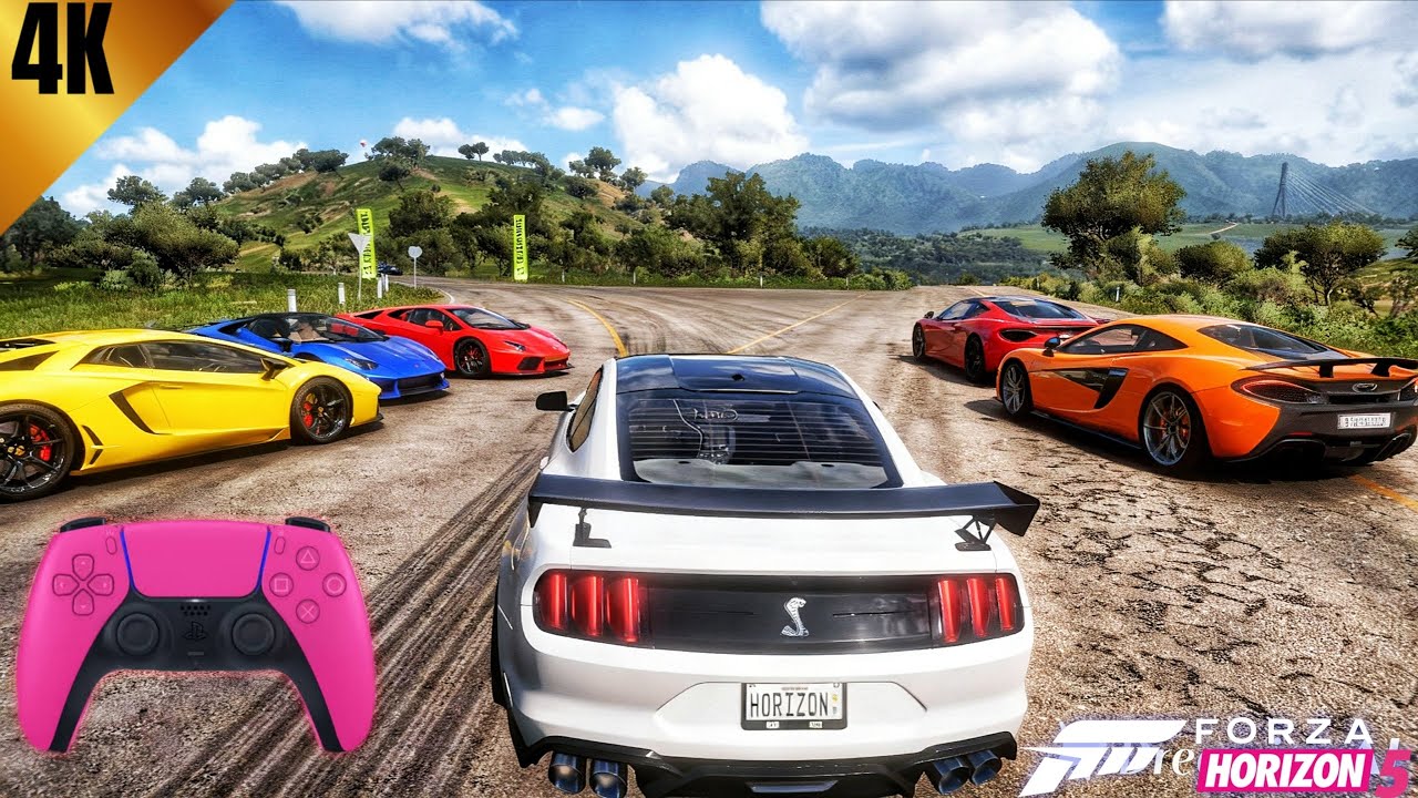 Forza Horizon 5 Gameplay GT500 s550 VS Hypercars GOLIATH RACE GAMEPLAY