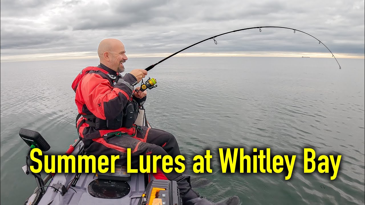 Cod Wrasse and Mackerel at Whitley Bay - Kayak Sea Fishing UK