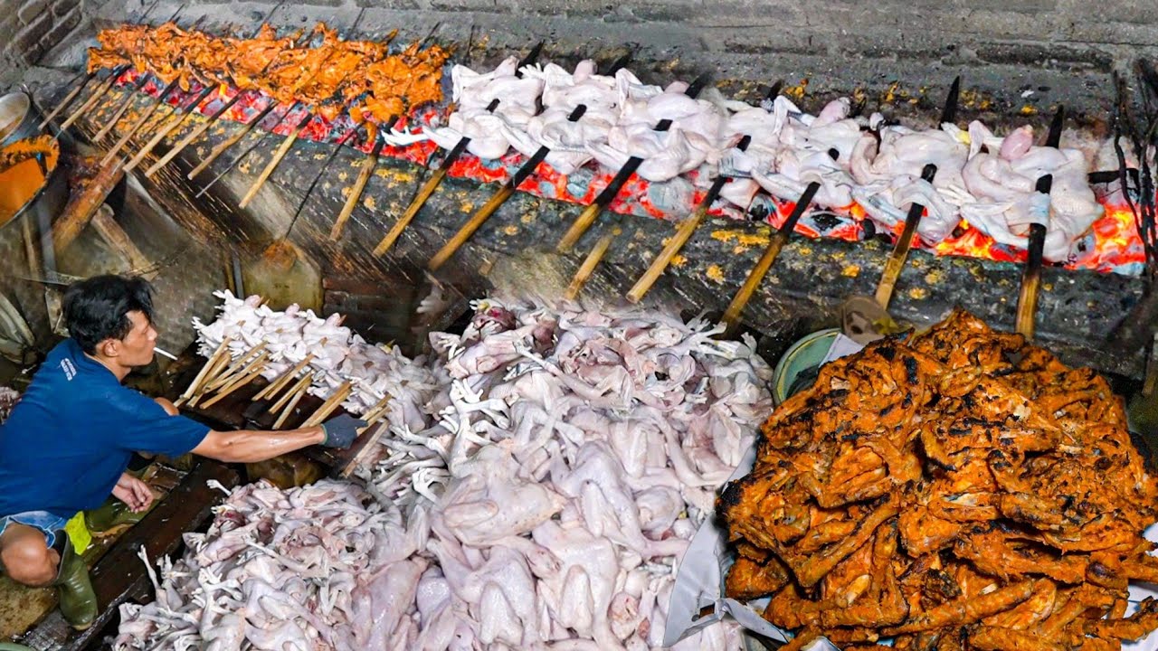 HEBAT! OMSET 23 JUTA/HARI, 300 EKOR AYAM PANGGANG LUDES SEHARI!! Ayam Panggang Banggi Kediri