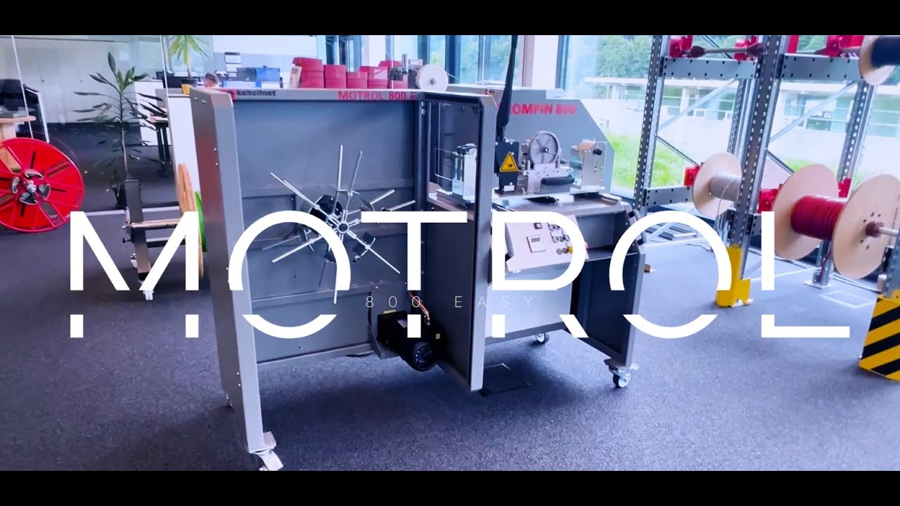 DE | MOTROL 800 EASY | Rock your rings | Maschinelles Aufwickeln von Ringen mit KABELMAT