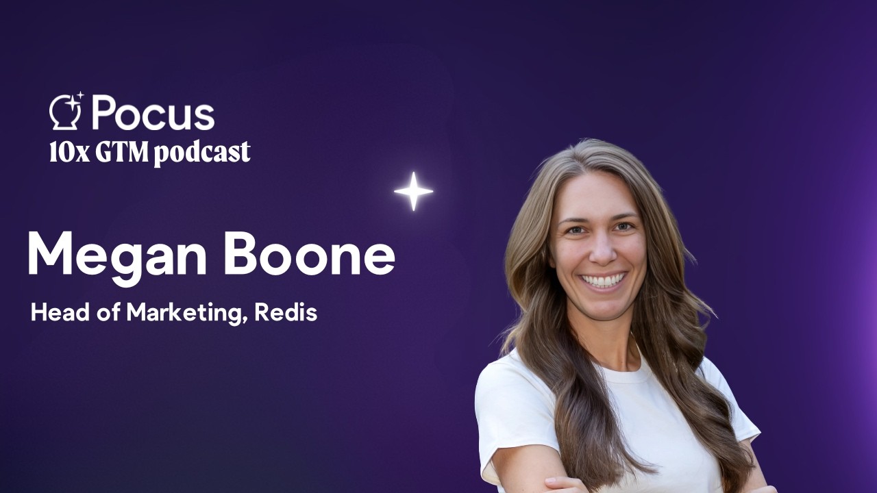 Marketing Beyond the Funnel: Intelligence, Revenue, and AI | Megan Boone (Redis)
