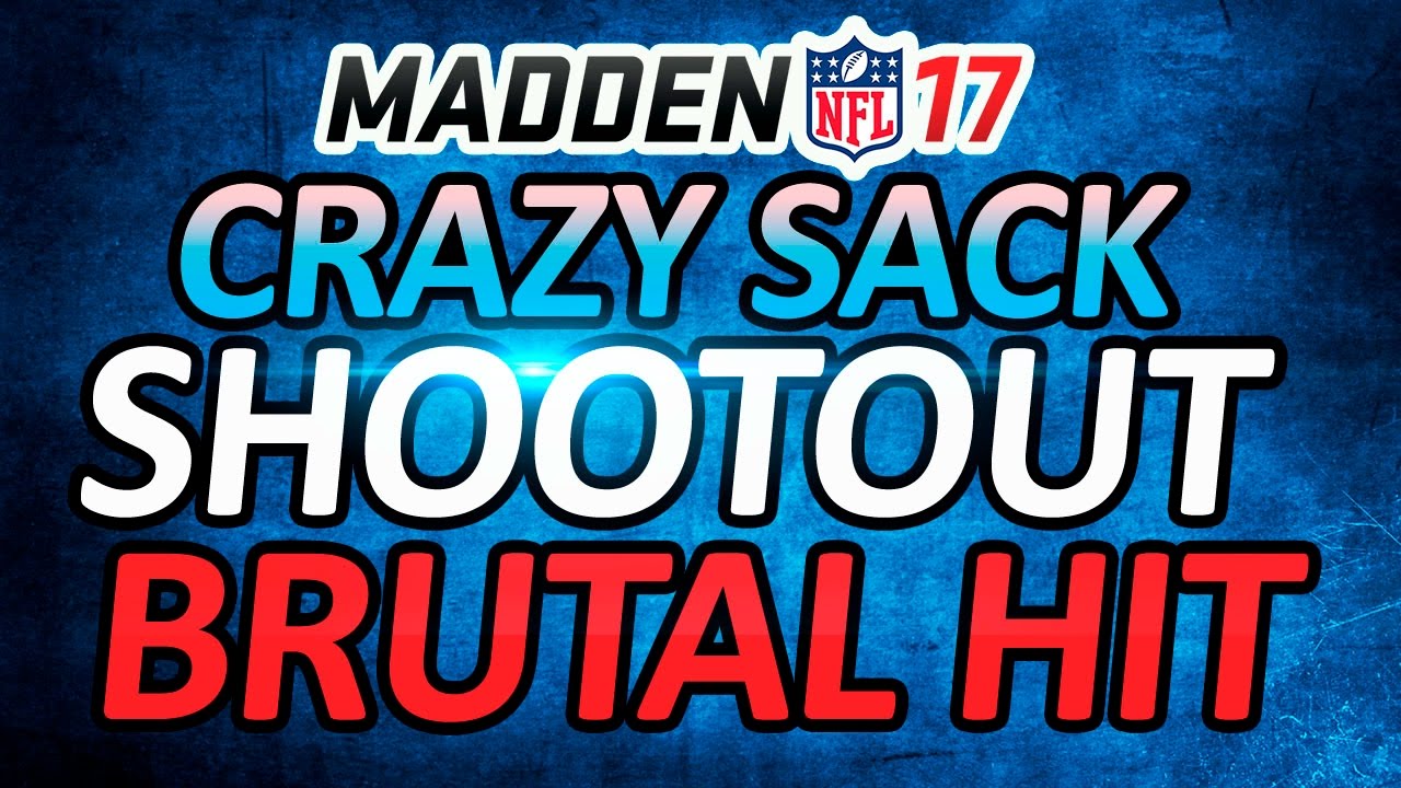 MADDEN 17 RANKED!!! - SHOOTOUT DETERMINED BY 1 HUGE SACK!!! - BACKUP RAIDERS RB RUNS WILD!!!