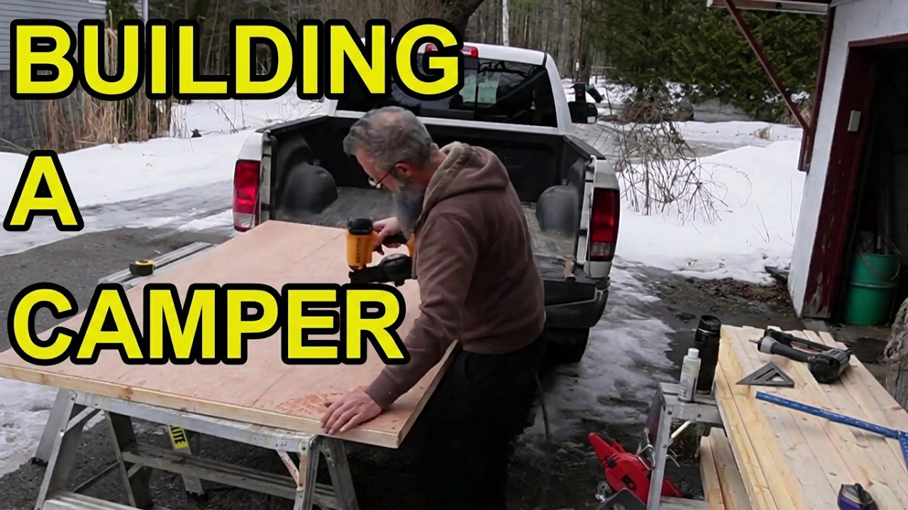 DIY truck bed camper build part 1