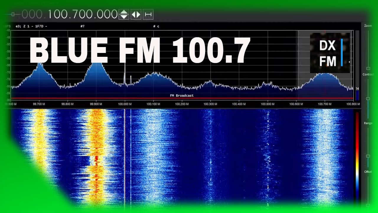 R&Aacute;DIO BLUE FM  100.7 MHz - Buenos Aires - Argentina