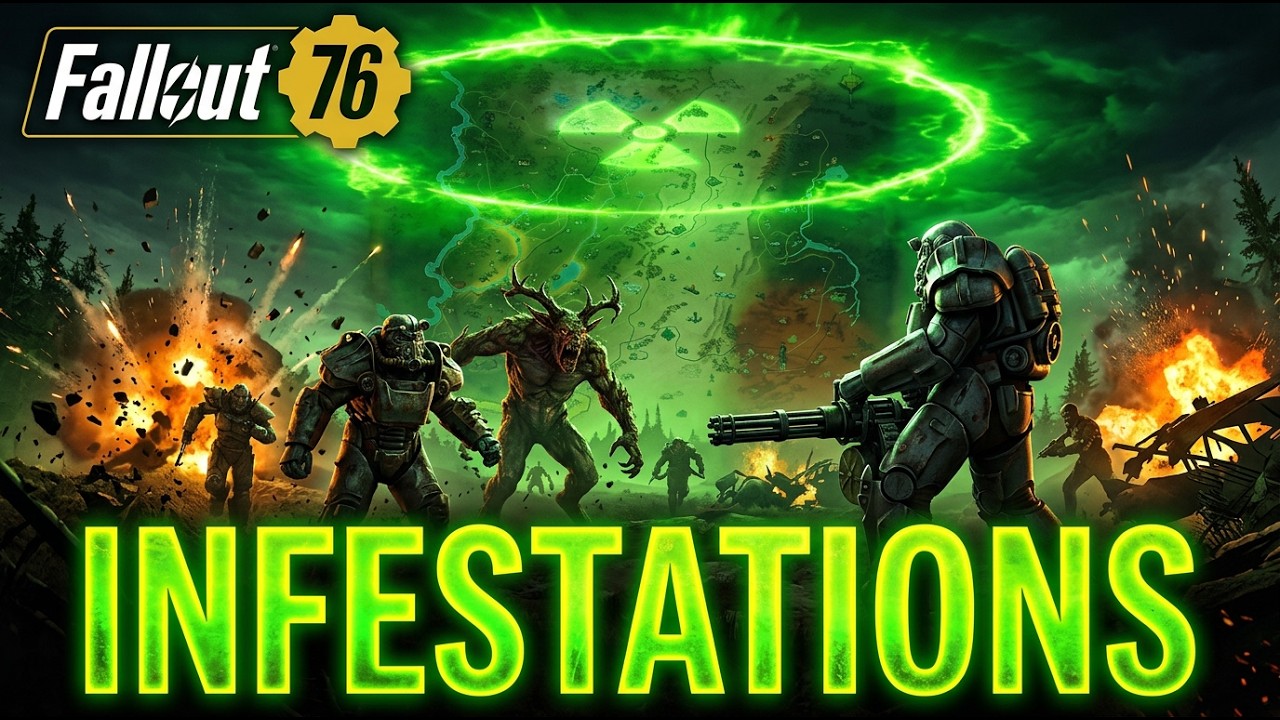 Fallout 76: Infestations Gameplay | Appalachia Under Siege