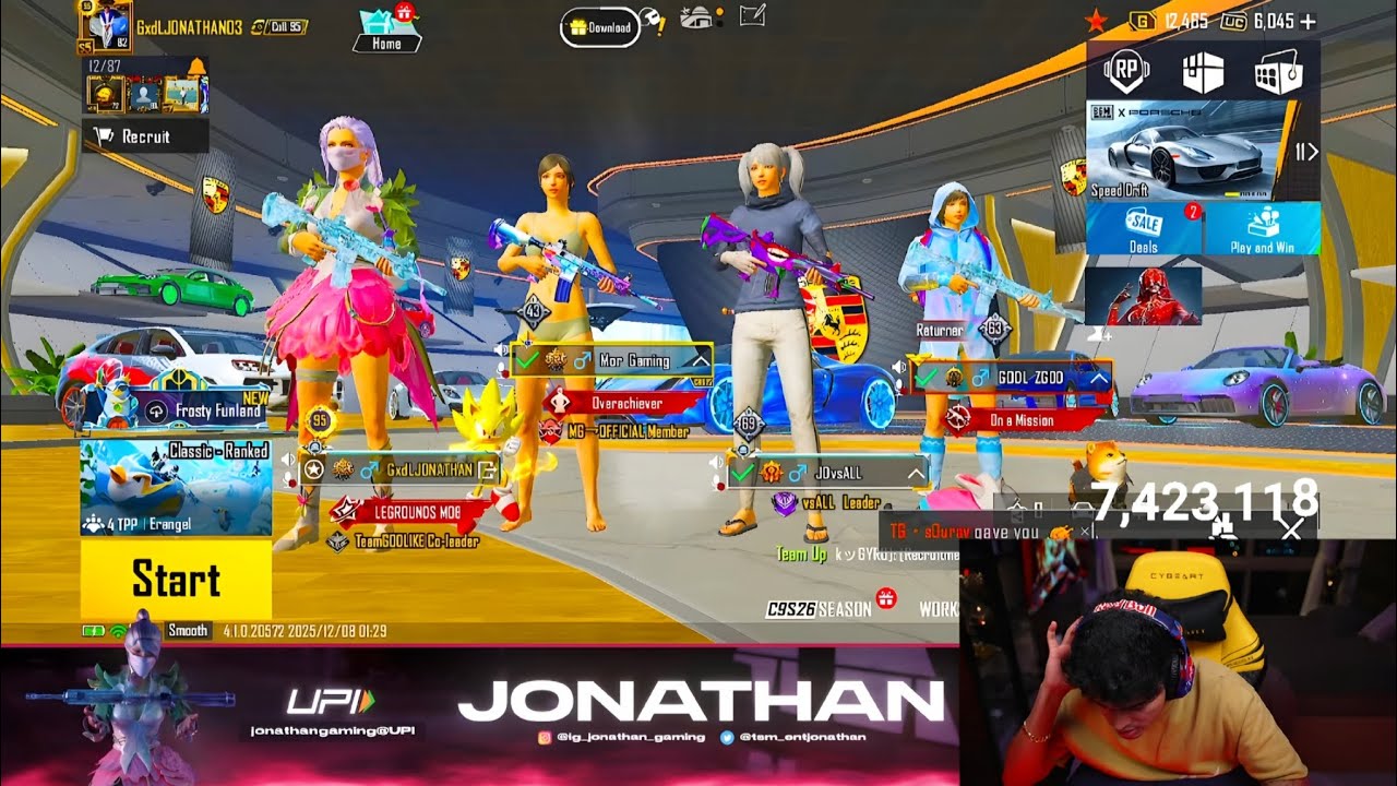 68 KILLS 🤯 || JONATHAN 2026 FIRST AGGRESSIVE GAMEPLAY || JONATHAN GAMING