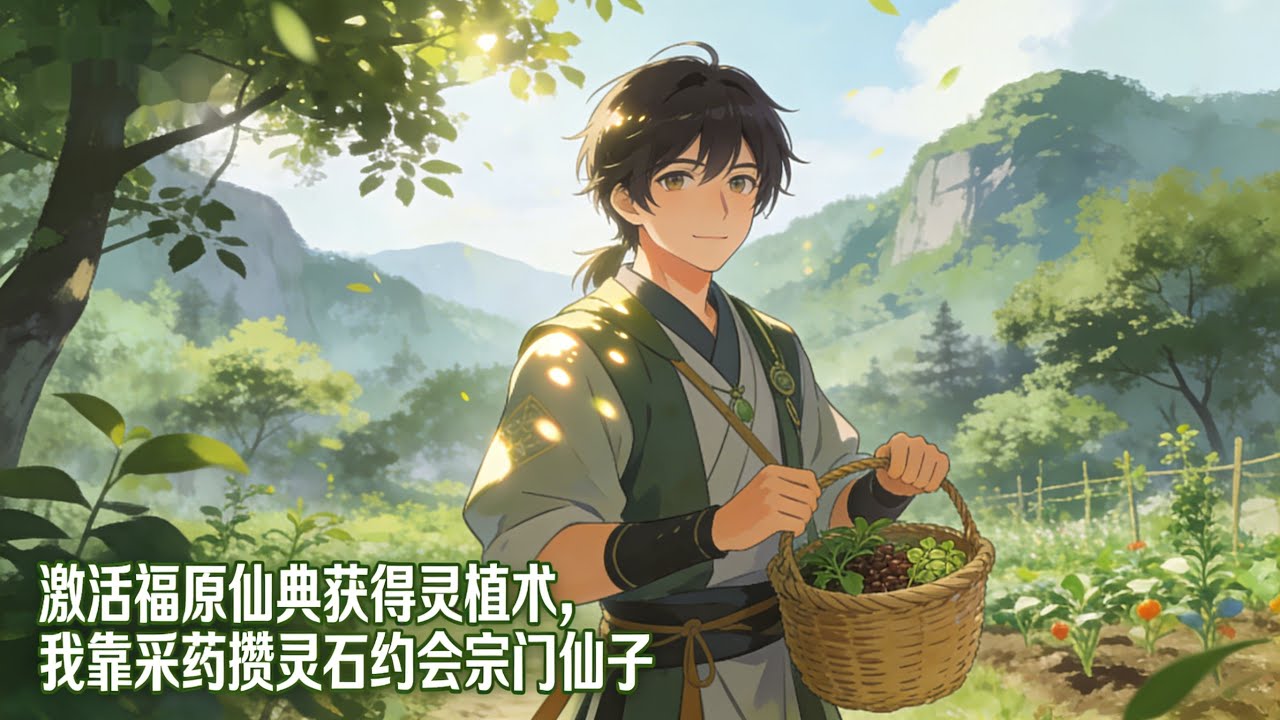 激活福原仙典获得灵植术，我靠采药攒灵石约会宗门仙子。从灵植学徒开始，我的修仙路只为赚灵石娶仙子。#小說 #小說推薦 #漫畫 #劇情 #動漫