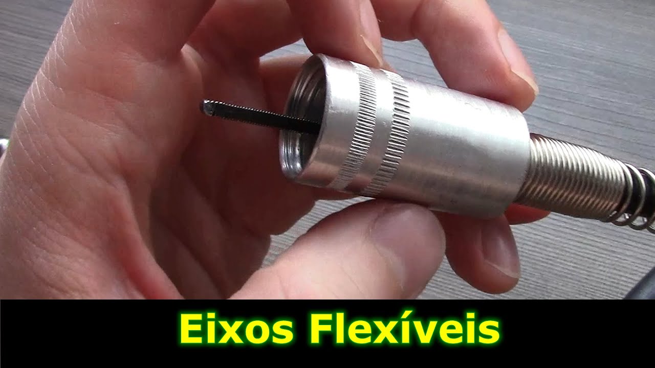 Tipos de Eixo Flexível para Furadeira e Micro Retifica