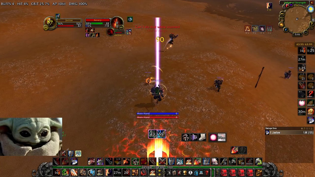 Jaelaw - CDL Group Stage - WoW Classic Day 262