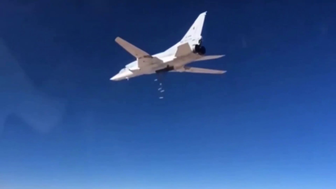 RUSSIAN AIR FORCE BOMBARDMENT - SYRIAN CIVIL WAR (RED ALERT SOVIET MARCH)