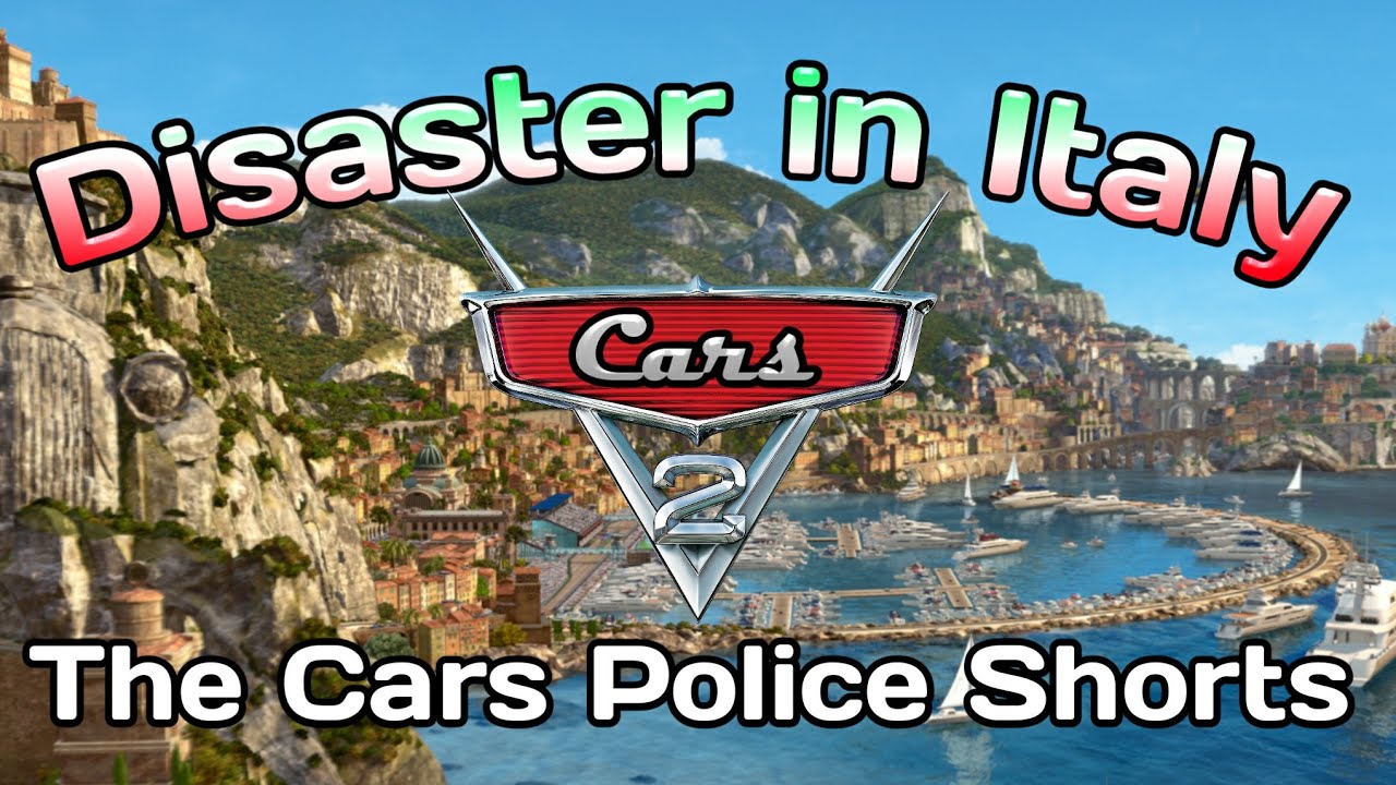 Disney Pixar Cars 2 Short: Disaster in Italy (Second Race of WGP)
