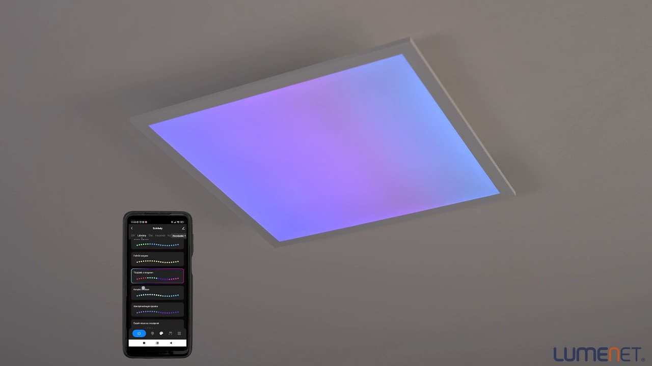 Ledvance Smart+ WIFI smart ceiling colored LED panel, 24W (Planon Magic RGB)