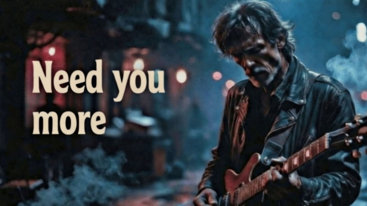 Need You More – Slow Blues Rock Guitar | Emotional Blues Music 