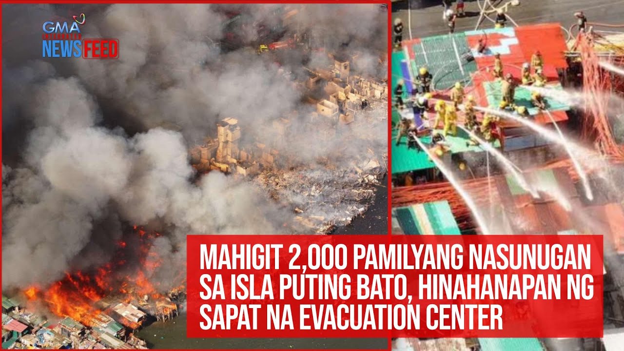 Mahigit 2,000 pamilyang nasunugan sa Isla Puting Bato, hinahanapan ng... | GMA Integrated Newsfeed
