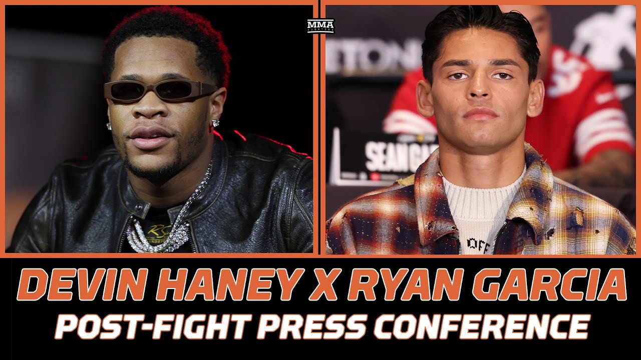 Devin Haney vs. Ryan Garcia Post Fight Press Conference LIVE Stream | MMA Fighting