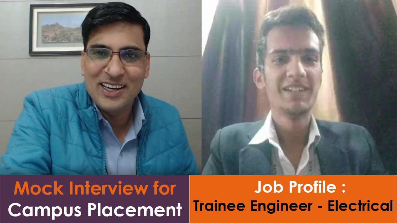 Electrical Mock Interview I Campus Interview I Campus Placements I Arvind Singh Pemawat