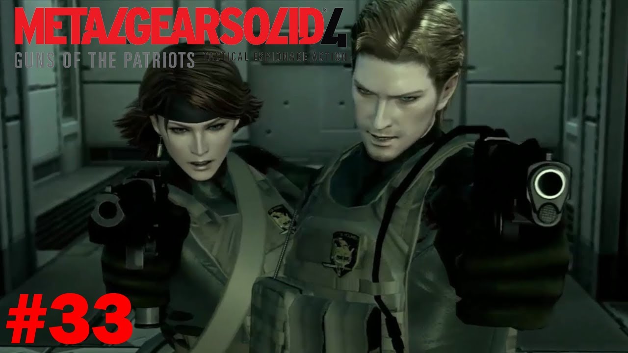 Metal Gear Solid 4 #33 - Acto 5: Meryl & Johnny (Español)