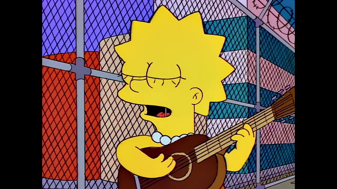 The Simpsons - Union Strike Folk Song