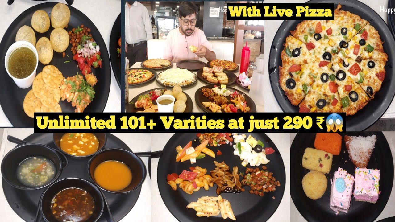 Unlimited food at just 290 | Octant Pizza Bopal | 101+ Varieties | Live Pizza