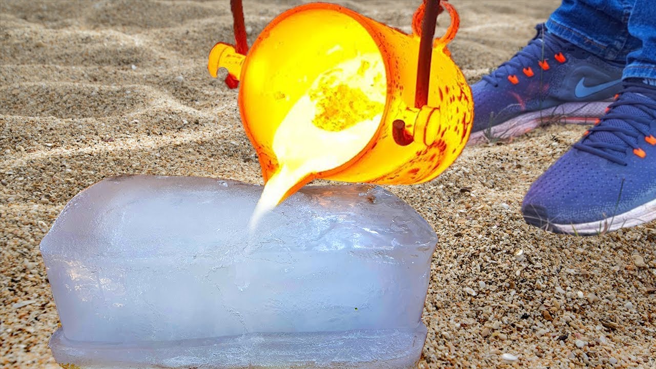 Experiment: Lava vs Giant ICE