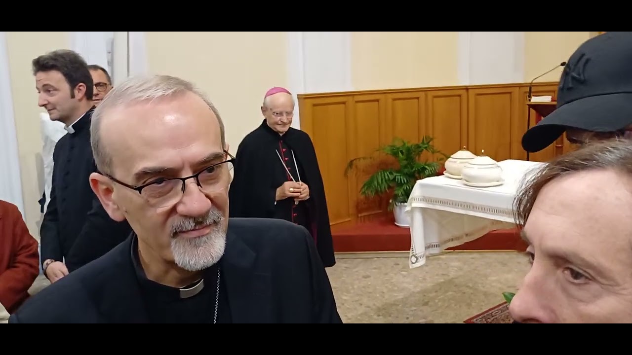 L'abbraccio di Pizzaballa alla comunità di Velle