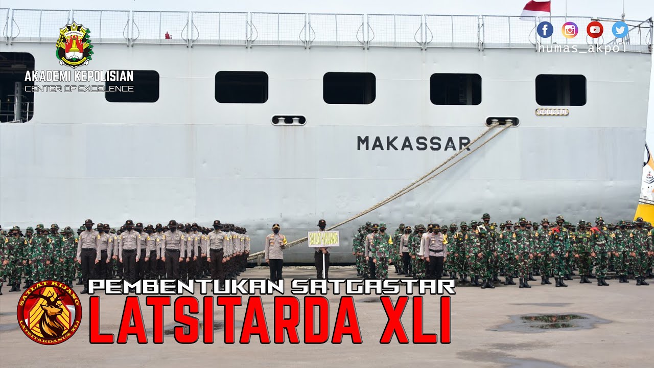 PEMBENTUKAN SATGASTAR LATSITARDA XLI 2021 DI PROVINSI SUMATERA UTARA #1