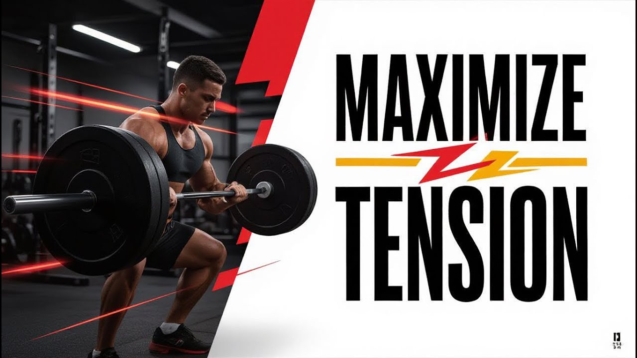 Lift Weights Slowly for Better Muscle Growth II Time Under Tension Technique