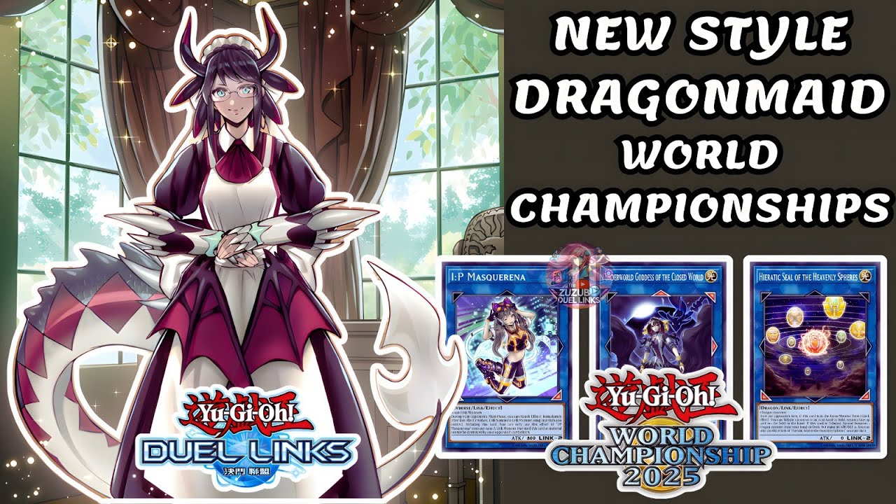 UNBREAKABLE DRAGONMAID WITH HIERATIC SEAL & MASQUERENA | YU-GI-OH! WCS 2025