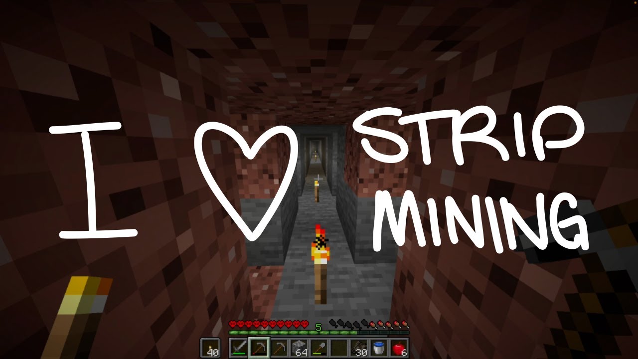 stripping in minecraft [hardcore ep 8]
