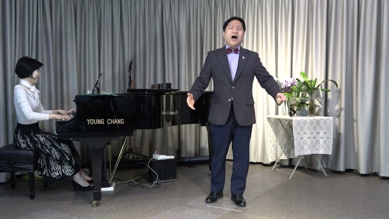 심우훈 (Ten.) — 가고파 (후편) (김동진 곡)