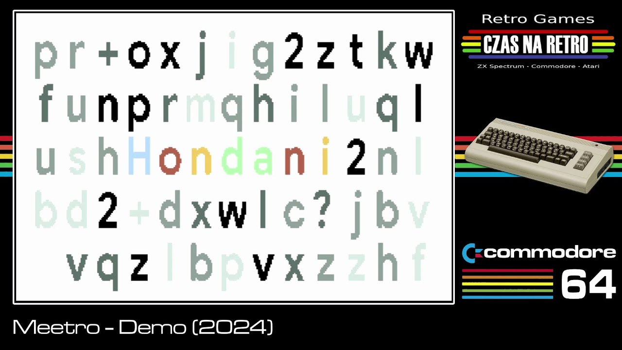 Hondani Meetro - Demo (2024) - Commodore 64