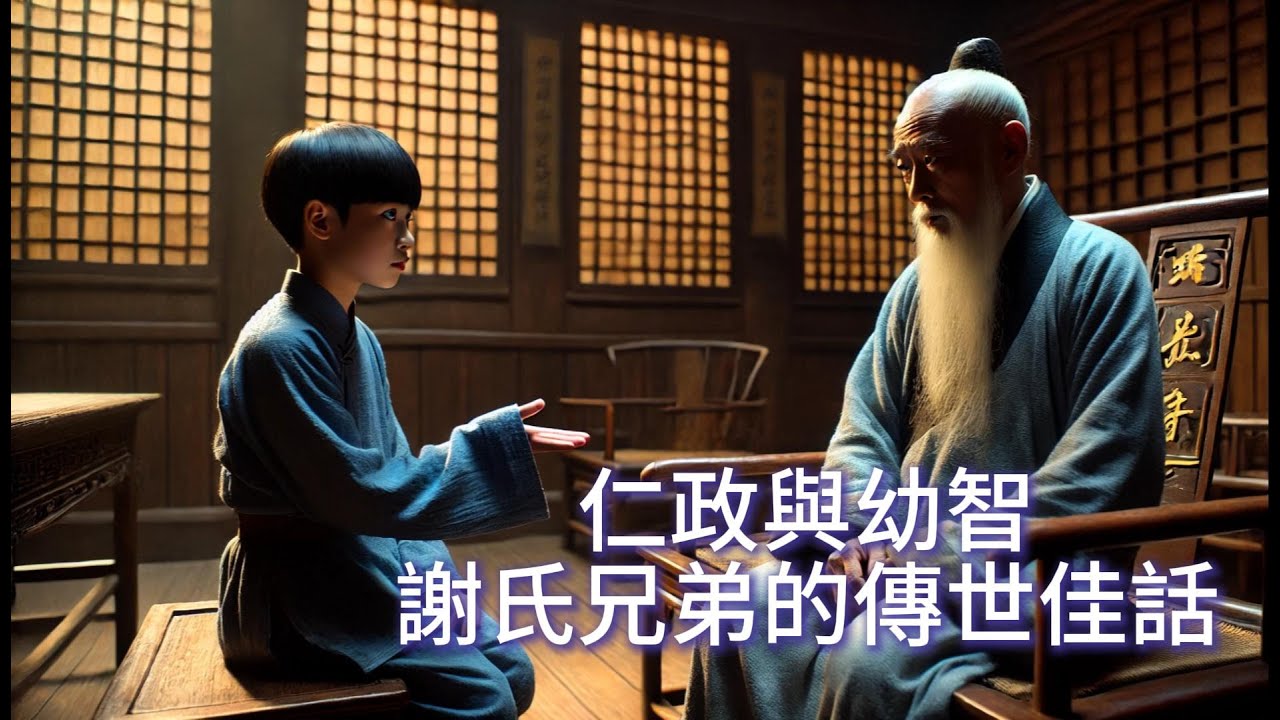 仁政與幼智：謝氏兄弟的傳世佳話 - 世說新語：古人智慧的幽默時光機