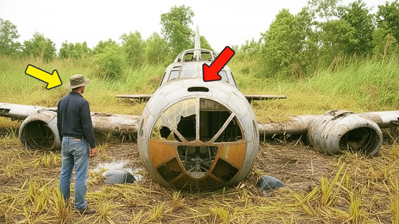 He Found a Buried Plane on His Farm — But What Was Inside Left Him Speechless