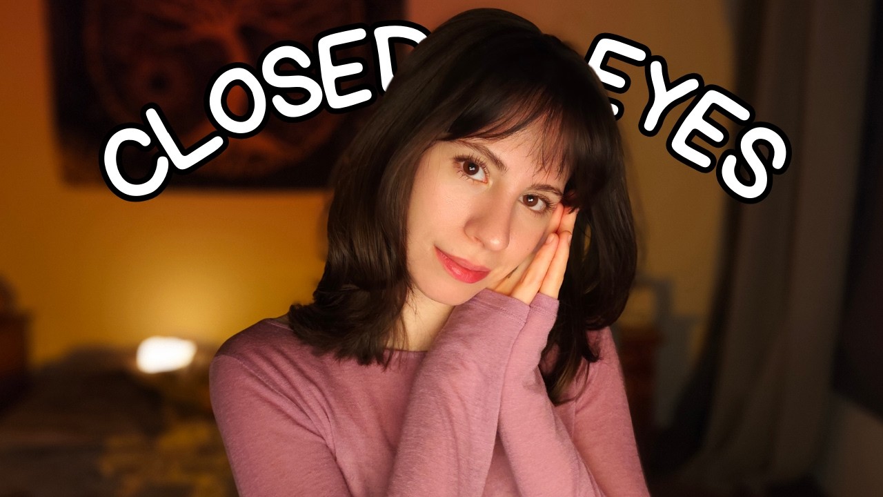 ASMR Guided Meditation with your EYES CLOSED🧘🏻‍♀️ (Soft Spoken)